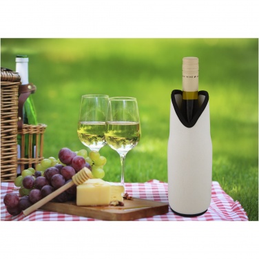 Logo trade advertising products picture of: Noun recycled neoprene wine sleeve holder