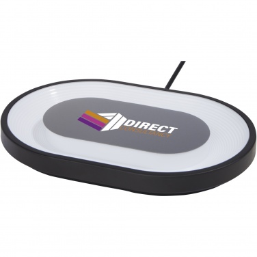 Logo trade business gift photo of: Ray wireless charging pad with RGB mood light