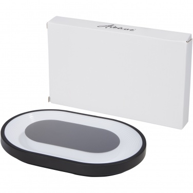 Logotrade promotional merchandise image of: Ray wireless charging pad with RGB mood light