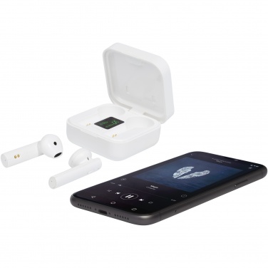 Logotrade promotional item picture of: Tayo solar charging TWS earbuds 