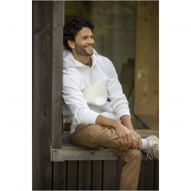 Logo trade promotional giveaway photo of: Sayan men's half zip anorak hooded sweater