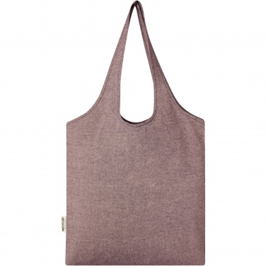 Logo trade corporate gifts image of: Pheebs 150 g/m² recycled cotton trendy tote bag 7L