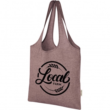 Logotrade promotional merchandise picture of: Pheebs 150 g/m² recycled cotton trendy tote bag 7L