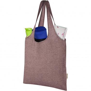 Logotrade promotional merchandise photo of: Pheebs 150 g/m² recycled cotton trendy tote bag 7L