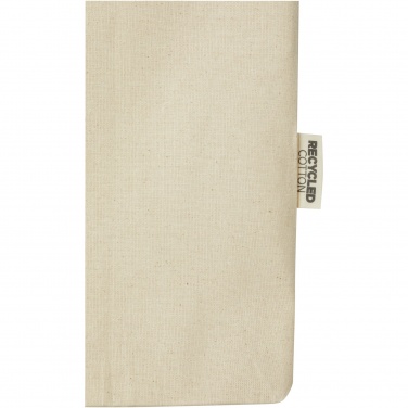 Logo trade advertising products image of: Rainbow 180 g/m² recycled cotton tote bag 5L