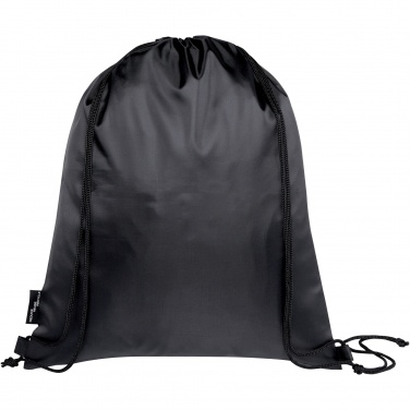 Logotrade promotional merchandise photo of: Ash recycled foldable drawstring bag 7L