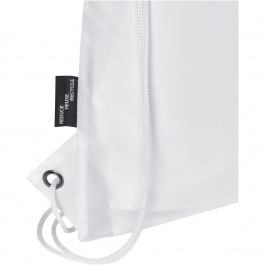 Logo trade promotional merchandise image of: Adventure recycled insulated drawstring bag 9L