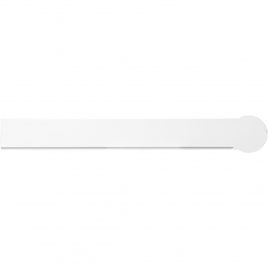 Logo trade business gifts image of: Tait 30cm circle-shaped recycled plastic ruler