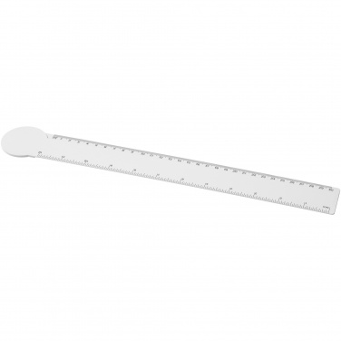 Logotrade advertising products photo of: Tait 30cm circle-shaped recycled plastic ruler