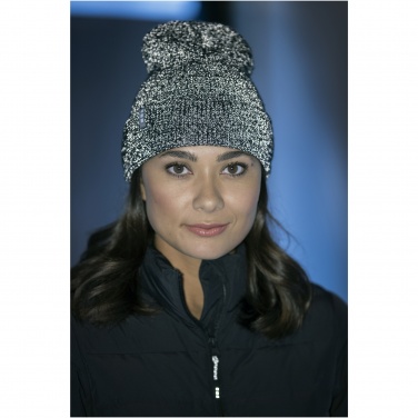 Logotrade promotional gift picture of: Rigi reflective beanie