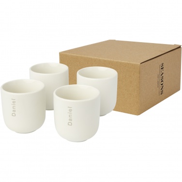 Logo trade promotional merchandise picture of: Male 4-piece 90 ml espresso cup