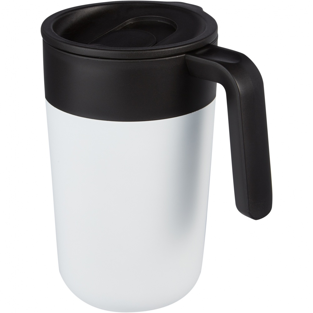 Logotrade promotional product picture of: Nordia 400 ml double-wall recycled mug