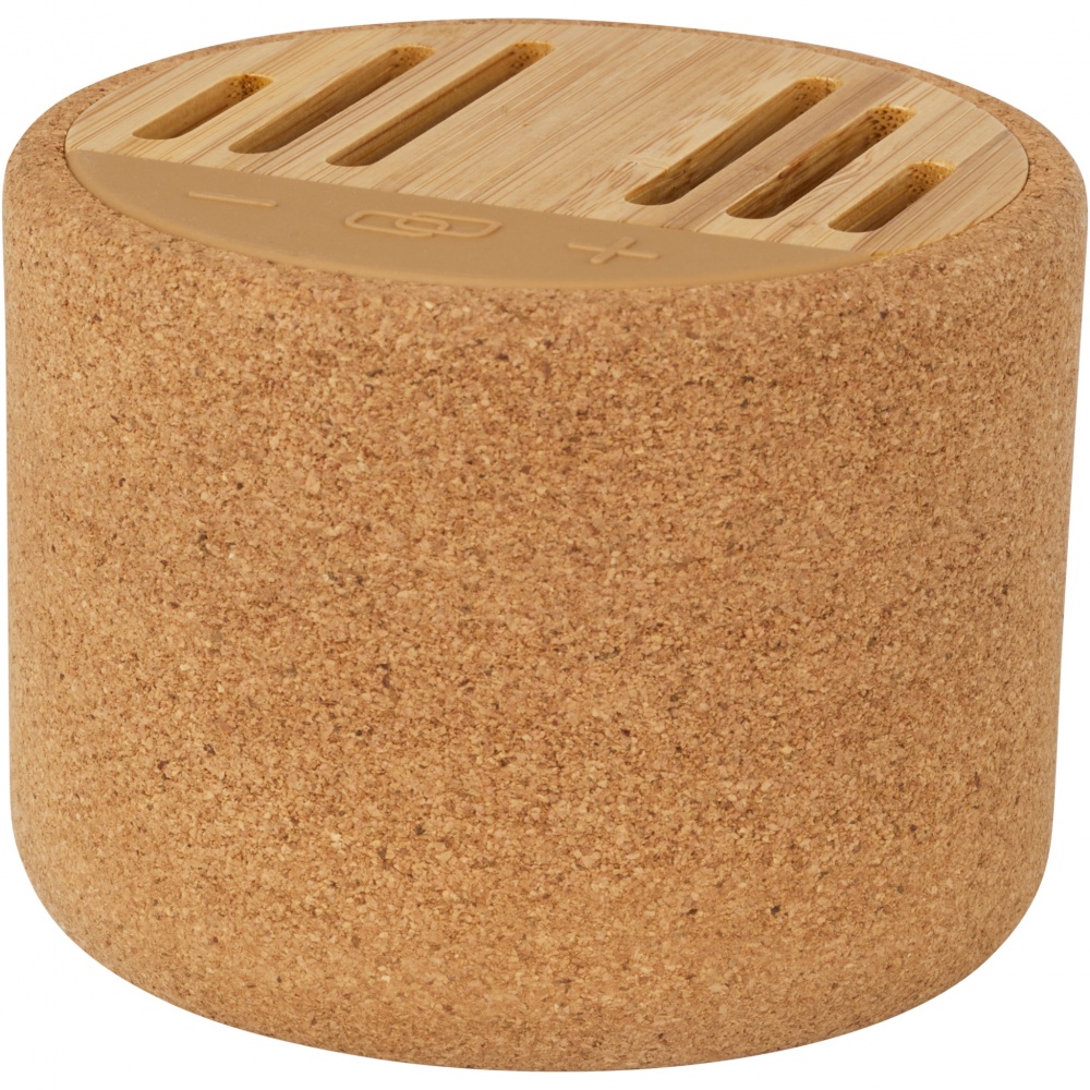 Logotrade promotional products photo of: Cerris 5W cork Bluetooth® speaker