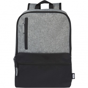 Logotrade promotional product image of: Reclaim 15" GRS recycled two-tone laptop backpack 14L