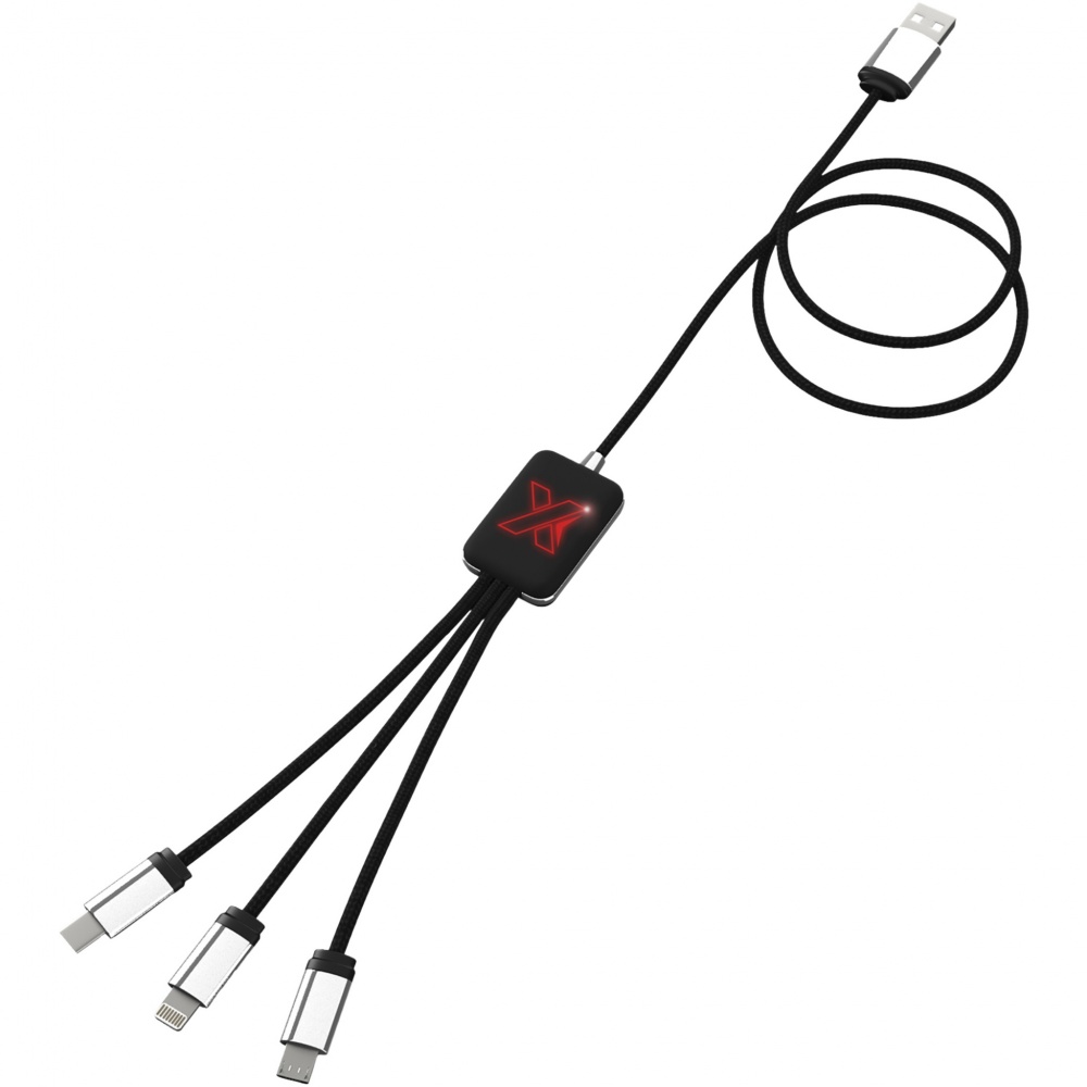 Logo trade promotional gift photo of: SCX.design C17 easy to use light-up cable