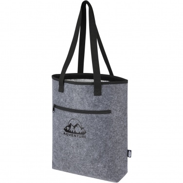 Logo trade corporate gift photo of: Felta GRS recycled felt cooler tote bag 12L