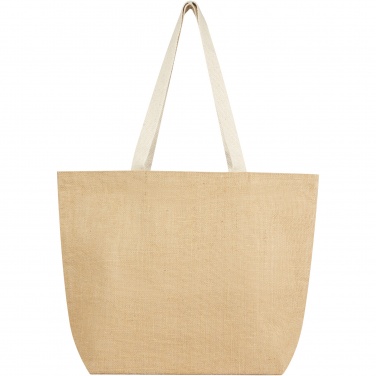 Logo trade promotional merchandise picture of: Juta 300 g/m² jute tote bag 12L
