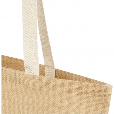 Logotrade promotional item picture of: Juta 300 g/m² jute tote bag 12L