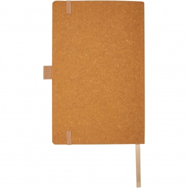Logotrade promotional giveaway image of: Kilau recycled leather notebook 