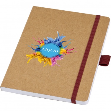Logo trade promotional items picture of: Berk recycled paper notebook