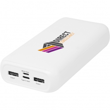Logotrade promotional merchandise picture of: Electro 20.000 mAh recycled plastic power bank 