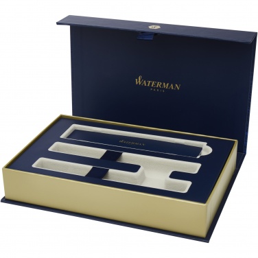 Logotrade advertising product picture of: Waterman Allure rollerball and ballpoint pen set 