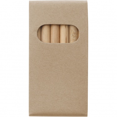 Logo trade advertising products picture of: Artemaa 6-piece pencil colouring set