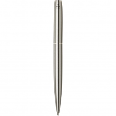 Logotrade promotional merchandise picture of: Didimis recycled stainless steel ballpoint and rollerball pen set