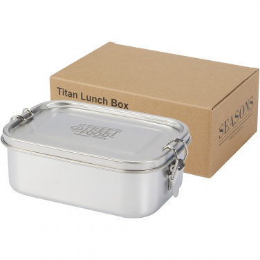 Logotrade business gift image of: Titan recycled stainless steel lunch box