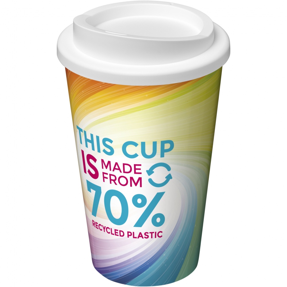 Logo trade promotional products image of: Brite-Americano® Eco 350 ml insulated tumbler