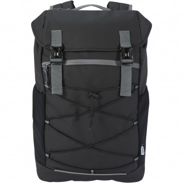 Logo trade promotional items picture of: Aqua 15.6" GRS recycled water resistant laptop backpack 23L