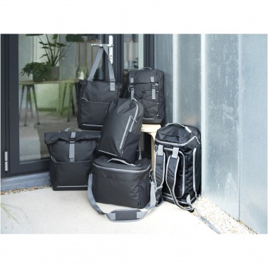 Logotrade promotional merchandise image of: Aqua 15.6" GRS recycled water resistant laptop backpack 23L