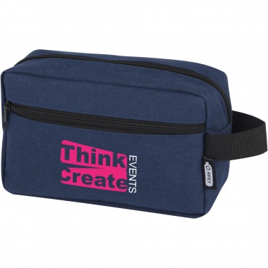 Logo trade business gifts image of: Ross GRS RPET toiletry bag 1.5L