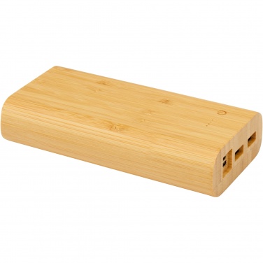Logotrade business gift image of: Tulda 20.000 mAh bamboo power bank
