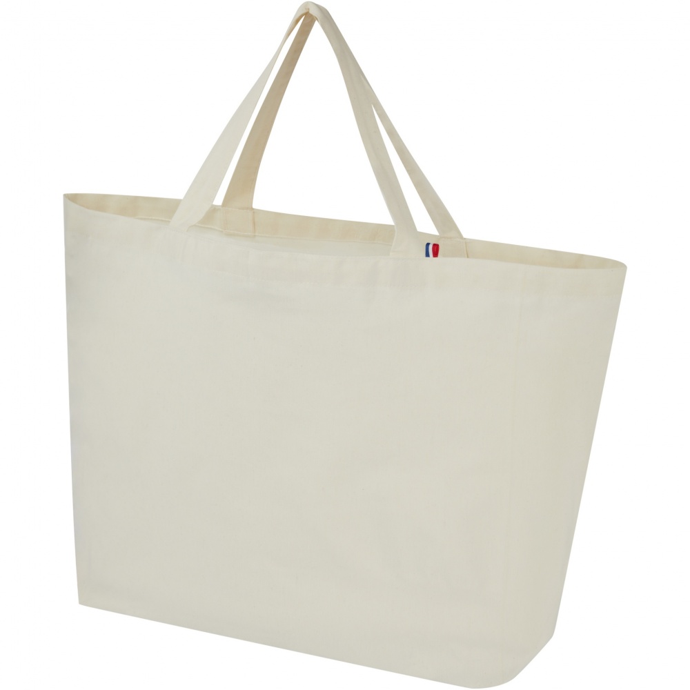 Logo trade promotional gift photo of: Cannes 200 g/m2 recycled shopper tote bag 10L