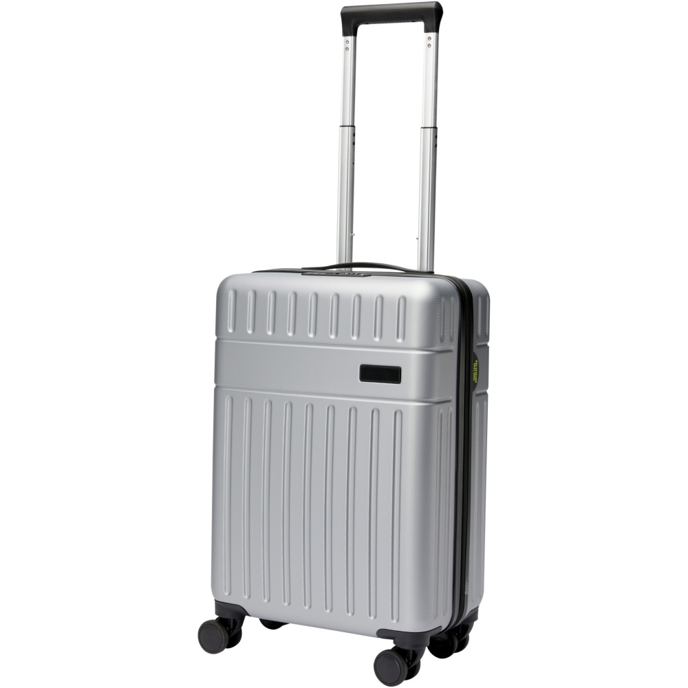 Logo trade promotional gifts picture of: Rover 20" GRS recycled cabin trolley 40L