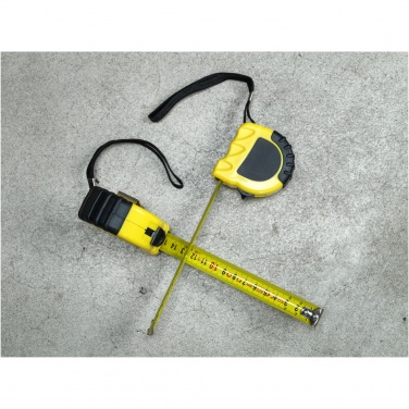 Logo trade promotional item photo of: Rule 3-metre RCS recycled plastic measuring tape