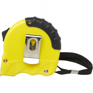 Logo trade promotional merchandise image of: Rule 5-metre RCS recycled plastic measuring tape