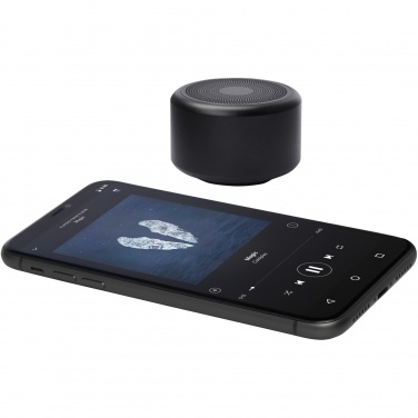 Logotrade promotional item picture of: Rise 3W RCS recycled aluminium Bluetooth® mini speaker 