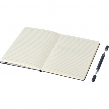 Logo trade promotional merchandise photo of: Skribo ballpoint pen and notebook set