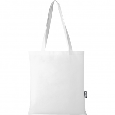 Logotrade promotional product image of: Zeus GRS recycled non-woven convention tote bag 6L