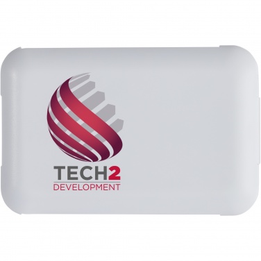 Logo trade corporate gifts picture of: Savvy recycled plastic modular charging cable with phone holder