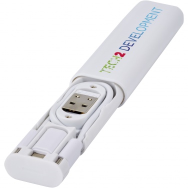 Logo trade corporate gifts image of: Whiz recycled plastic modular charging cable 