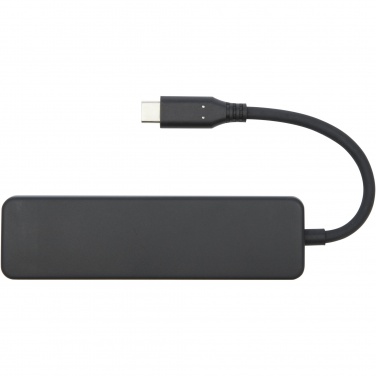 Logotrade promotional giveaway picture of: Loop RCS recycled plastic multimedia adapter USB 2.0-3.0 with HDMI port