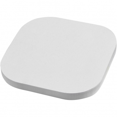 Logotrade promotional merchandise picture of: Sticky-Mate® square-shaped recycled sticky notes with rounded corners