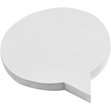 Logotrade promotional giveaways photo of: Sticky-Mate® speech bubble-shaped recycled sticky notes