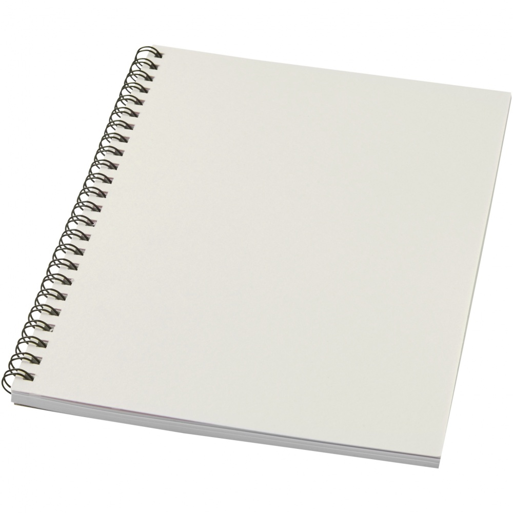 Logo trade business gift photo of: Desk-Mate® A5 colour spiral notebook