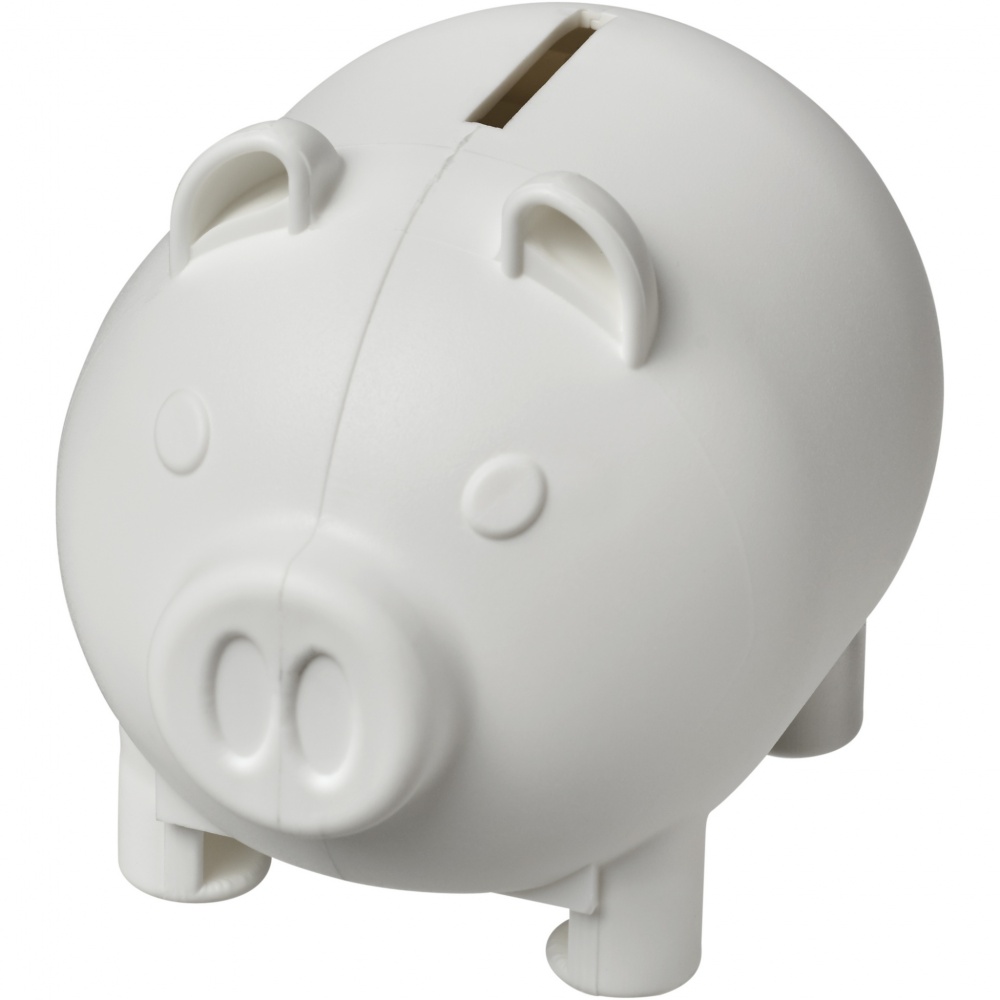 Logotrade promotional items photo of: Oink recycled plastic piggy bank