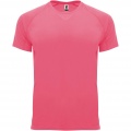 Bahrain short sleeve men's sports t-shirt, Fluor Lady Pink