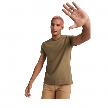 Logo trade promotional merchandise image of: Breda short sleeve men's t-shirt